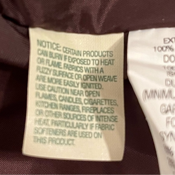 L.L. Bean Goose Down winter Jacket coat Women’s Large - Picture 11 of 11